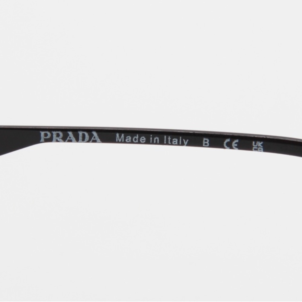 NEW PRADA PR14YS 1AB5S0 UNISEX BLACK EYEWEAR PR 14YS UNISEX SUNGLASSES SPR 14Y - Picture 13 of 15